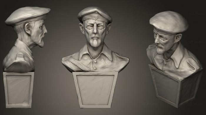 3D модель Статуя солдата (STL)